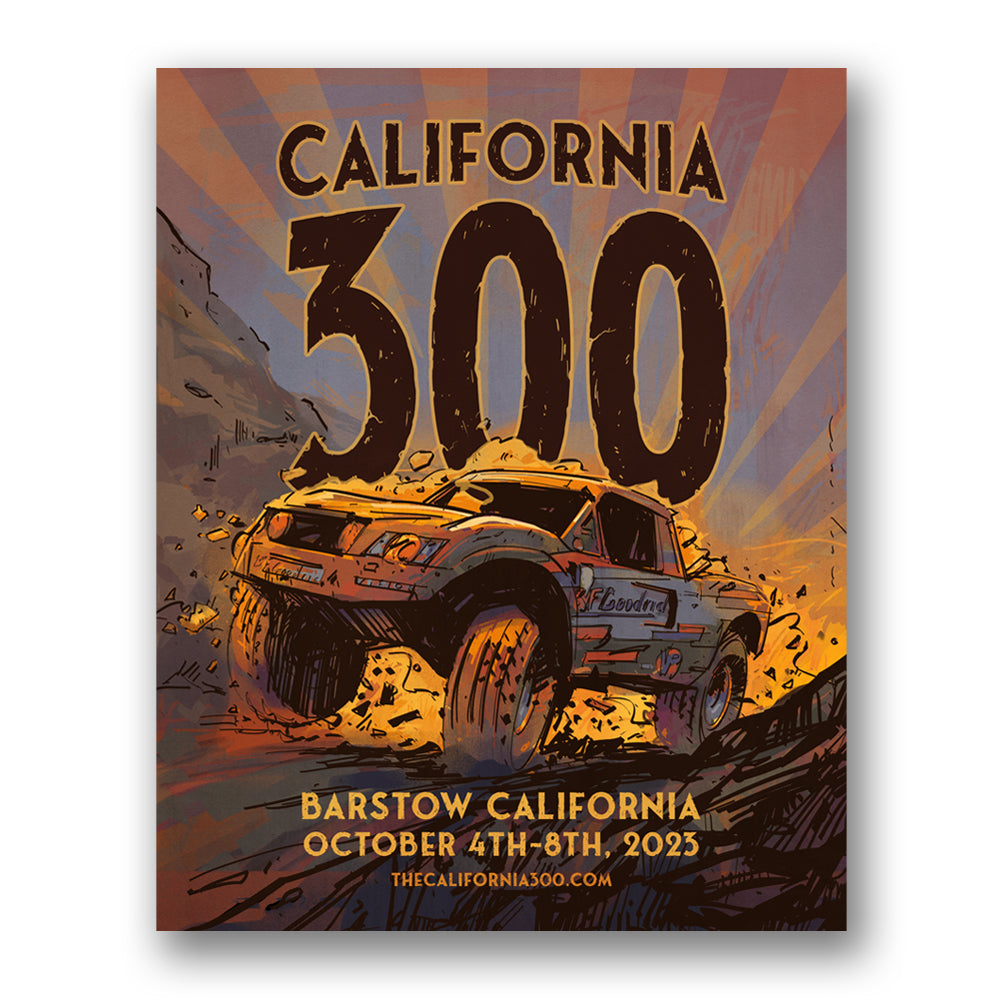 2023 California 300 Poster
