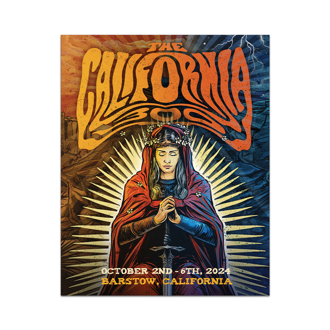 2024 California 300 Triptych Poster Collection