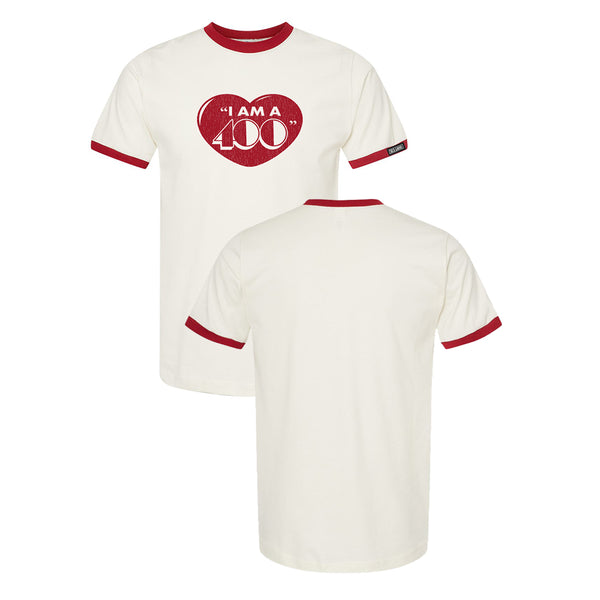 T-shirt Ringer Retro Italie - Marron Fruit Of The Loom - Noir - Neuf Sans étiquettes