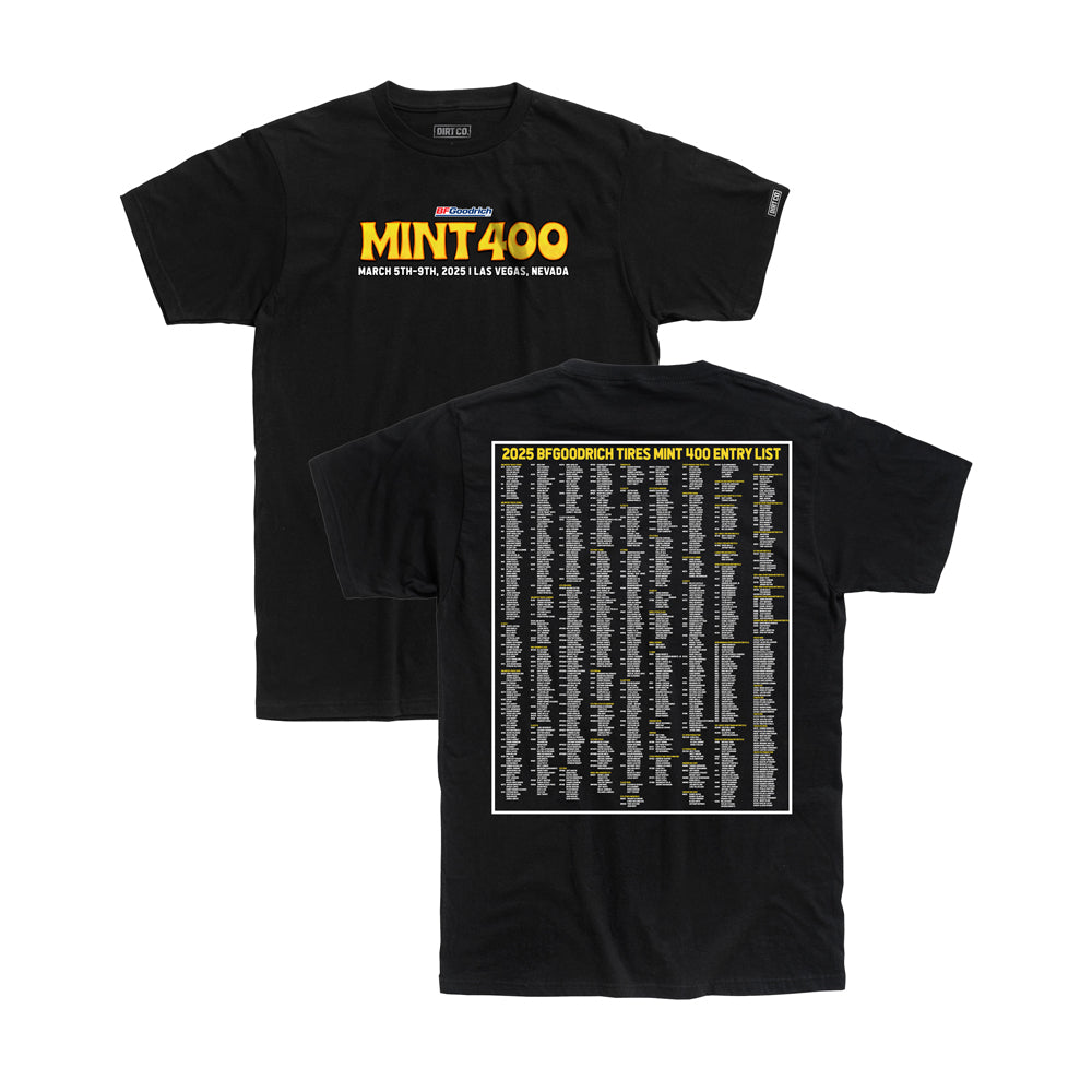 2025 Mint 400 "Entry List" Shirt