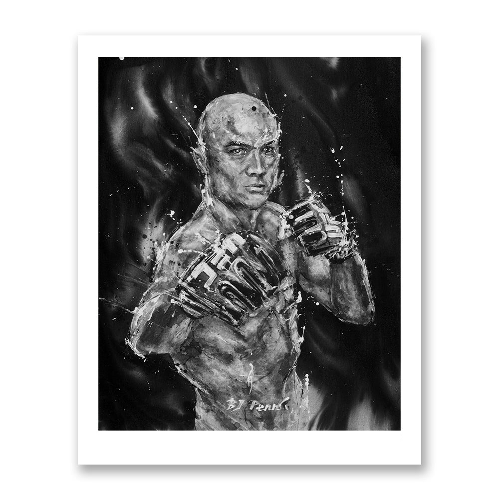 BJ Penn Fine Art Print