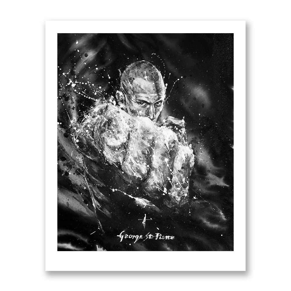 George St. Pierre Fine Art Print (Makoto Endo)