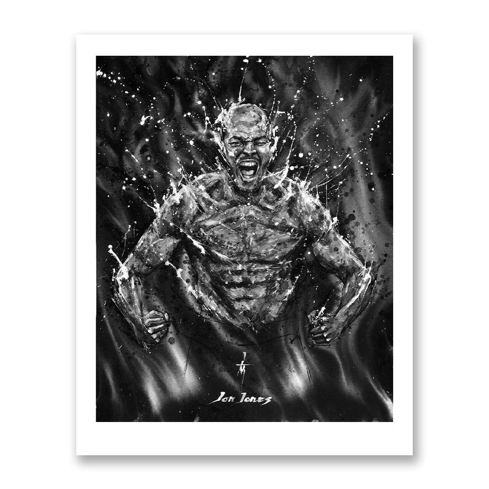 Jon Jones Fine Art Print (Makoto Endo)