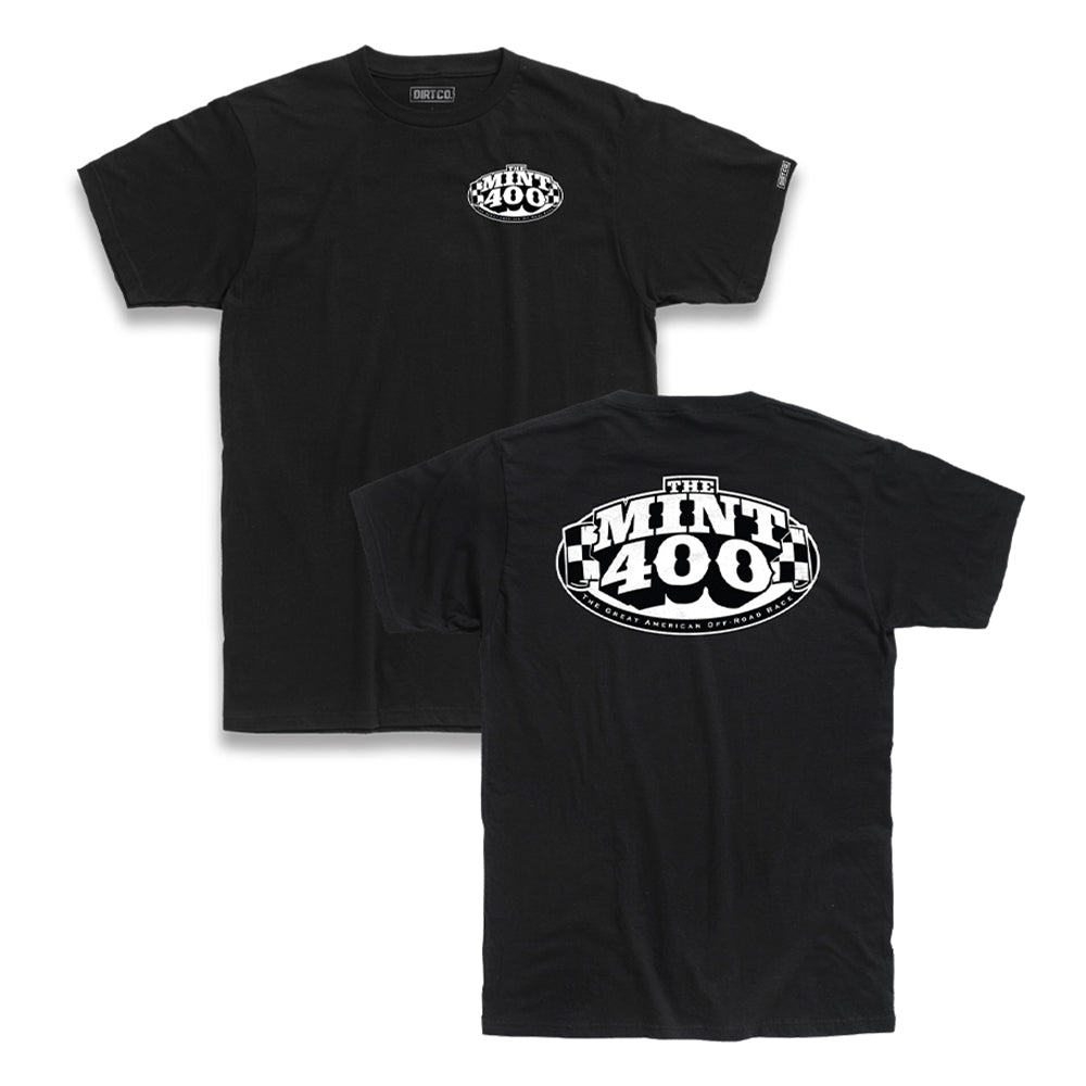Mint 400 OG Logo Shirt (Black)