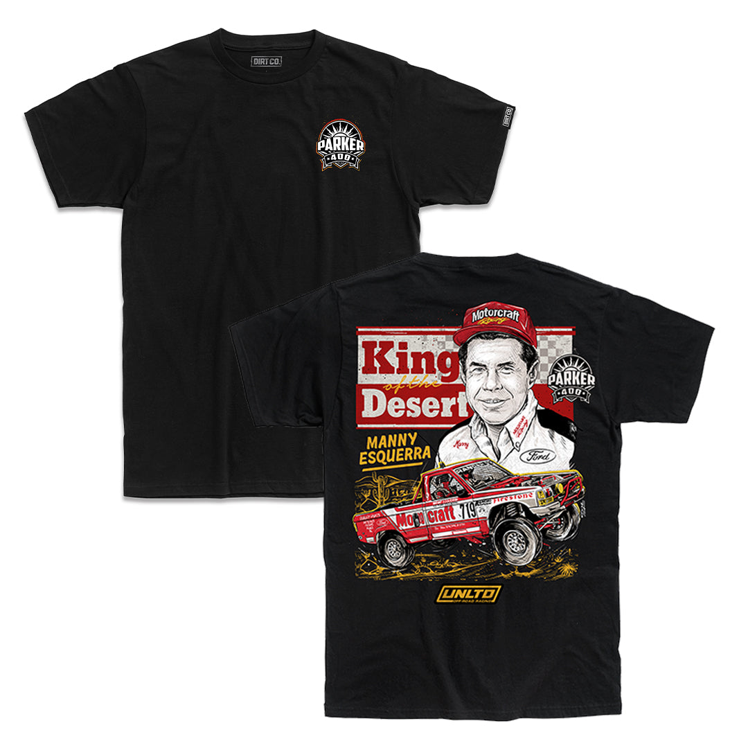 Parker 400 "Manny Esquerra" Tribute Shirt (Black)