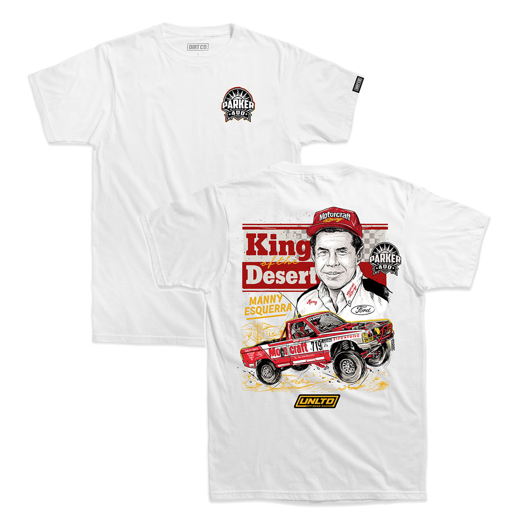 Parker 400 "Manny Esquerra" Tribute Shirt (White)