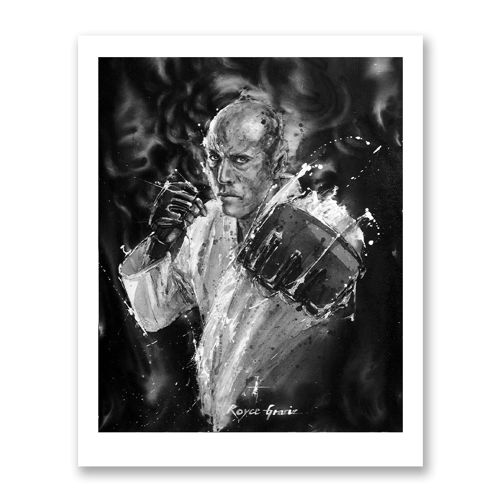 Royce Gracie Fine Art Print