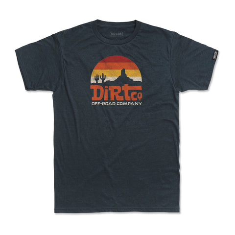 Dirt Co. "Desert Sunrise" Shirt (Heather Navy)