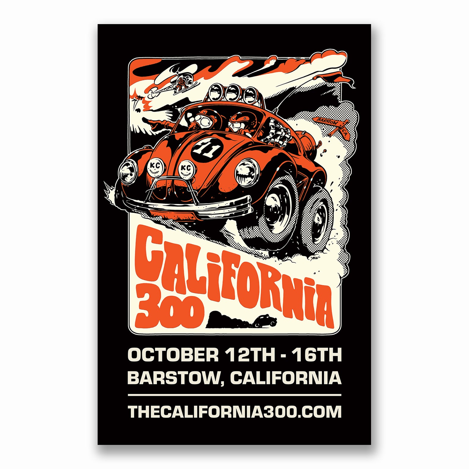 2022 California 300 Event Promo Poster