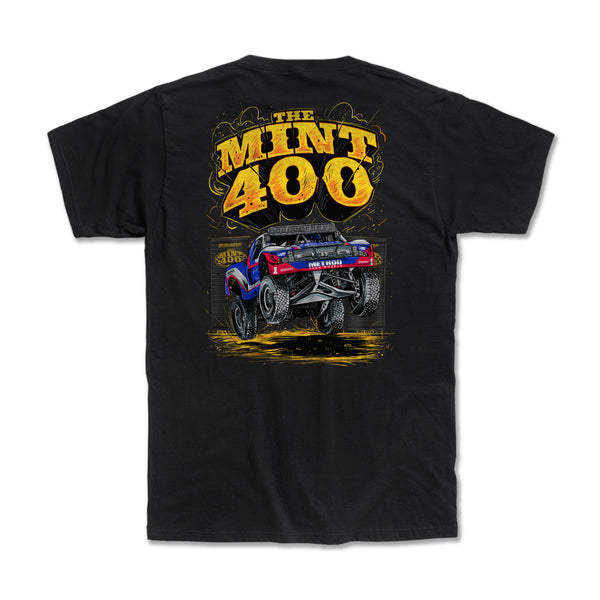 送料無料 日本 2023 Mint 400 Pole Position (Black) – Dirt Co. Tシャツ(半袖/袖なし)