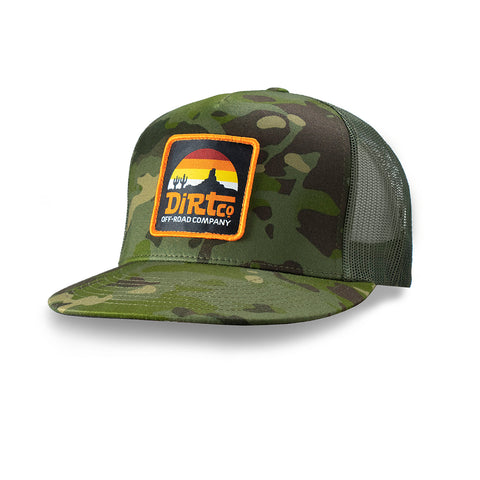 Dirt Co. "Desert Sunset" Snap Back Hat