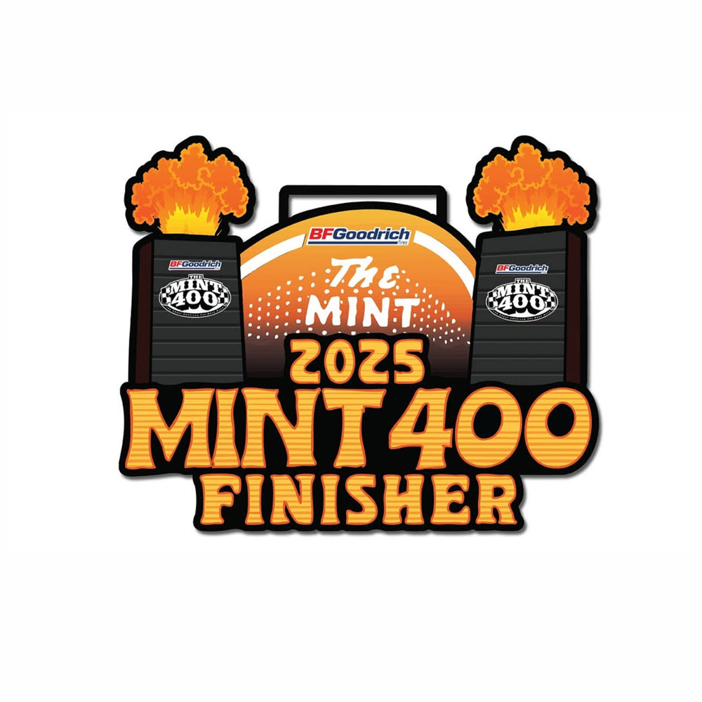 2025 Mint 400 Finisher Medal