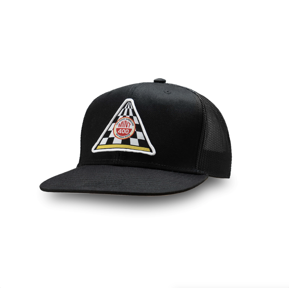 Black pyramid snapback sales