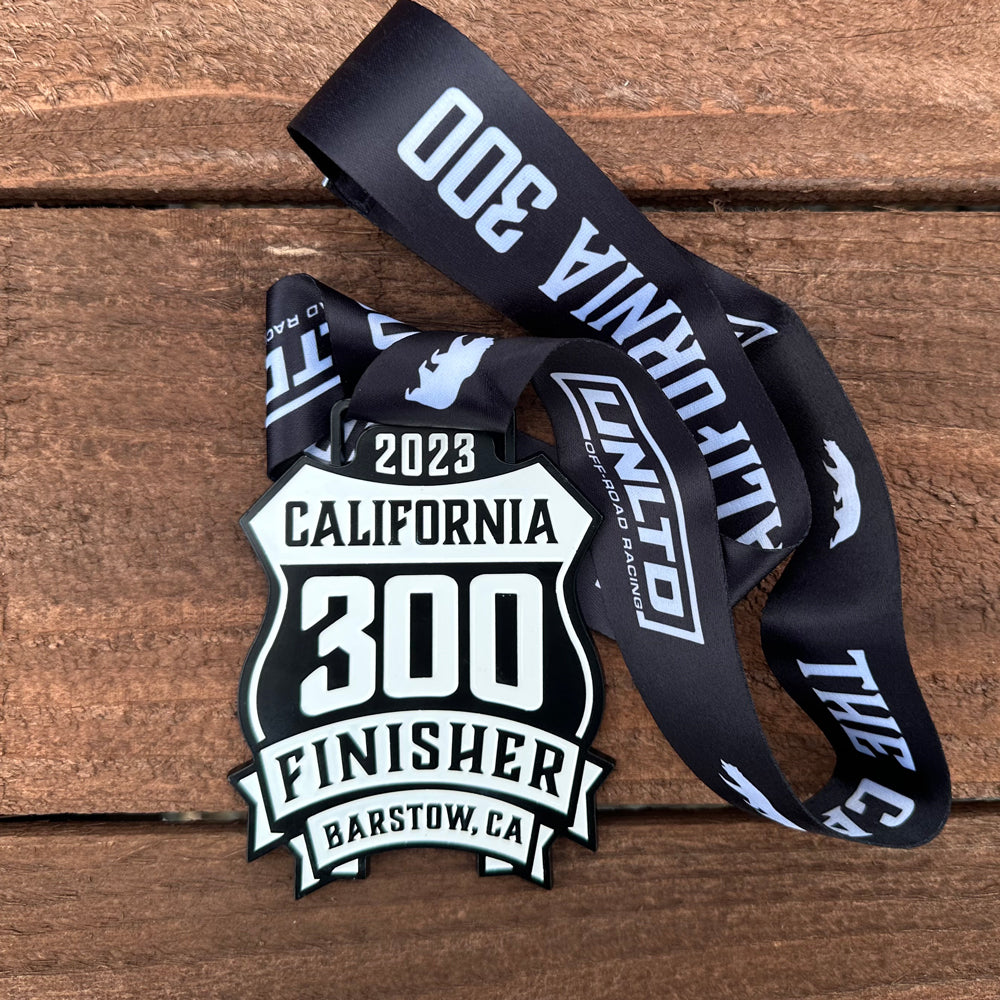 2023 California 300 Finisher Medal
