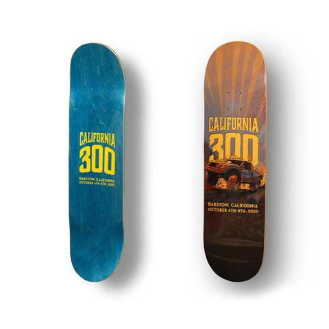 2023 California 300 Skate Deck