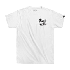 Dirt Co. "Strangle" Death Shirt (White)