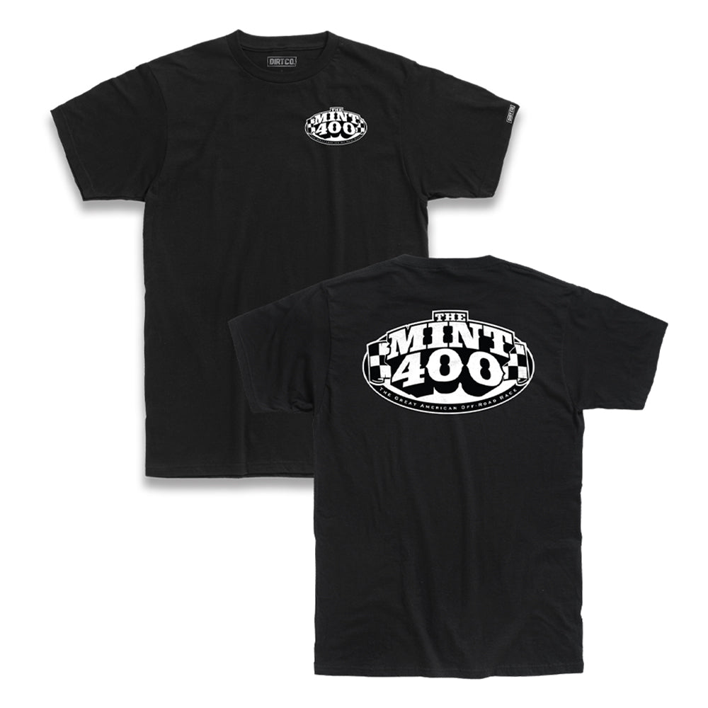 Mint 400 OG Logo T-shirt (Black)