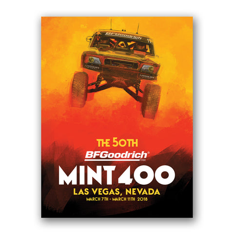 2018 Official Mint 400 Poster - Rob Mac