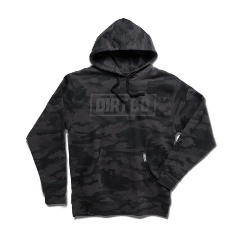 Dirt Co. Black Out Camo Hoodie