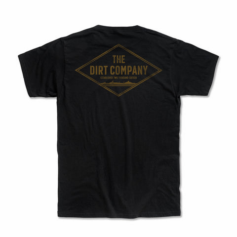 Dirt Co. Diamond T-Shirt (Black)