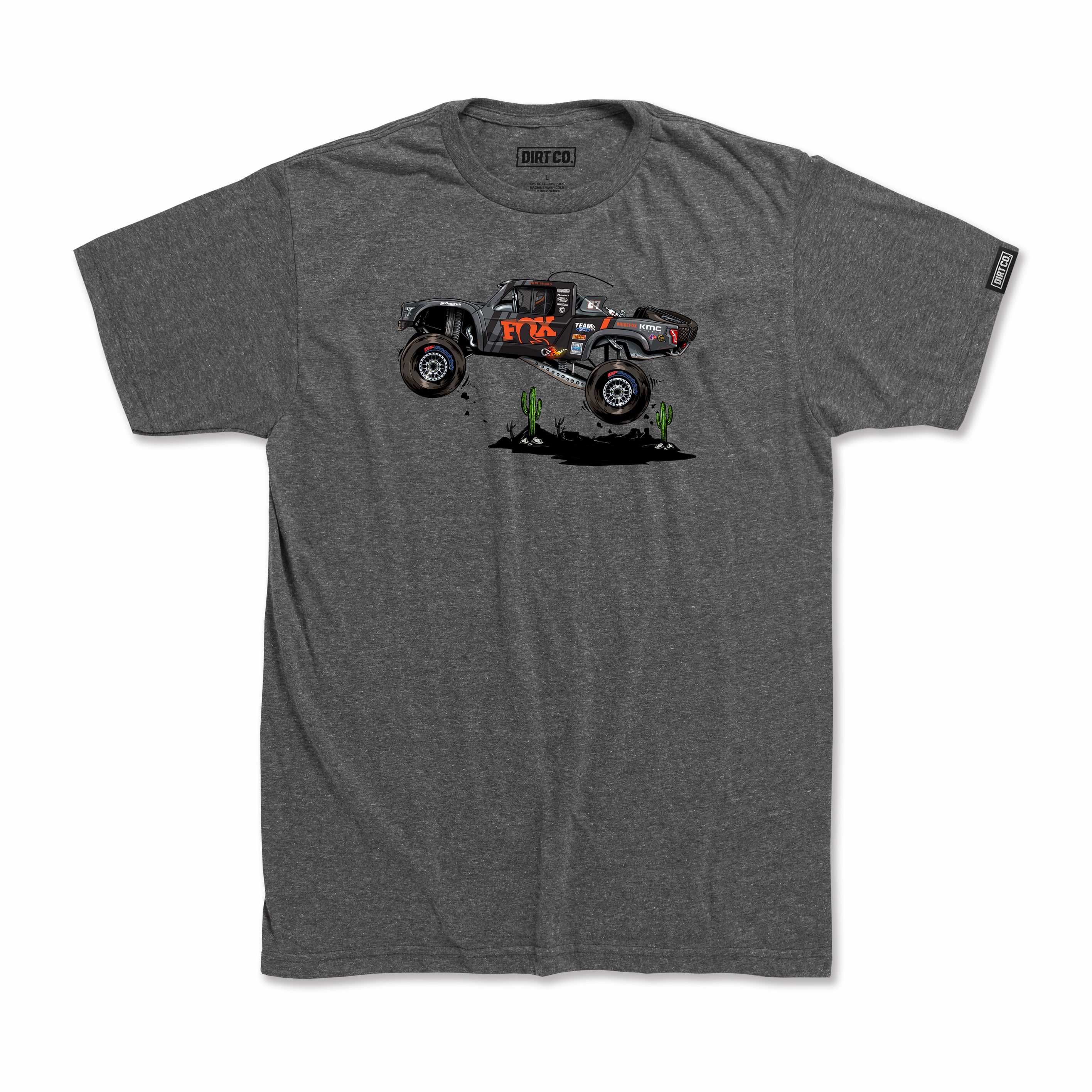 Dirt Co. Steve-O T-Shirt (Heather Graphite Gray)