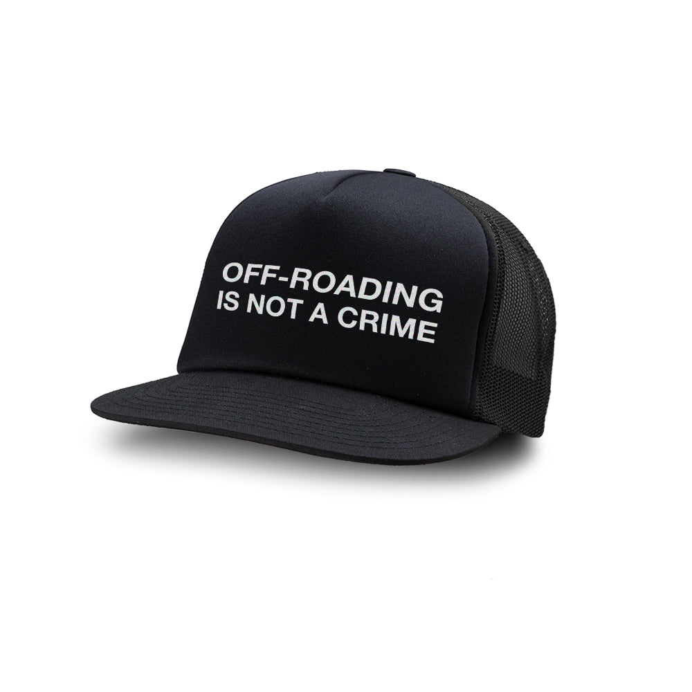 Dirt Co. "Off-Roading Is Not A Crime" Foam Trucker Hat