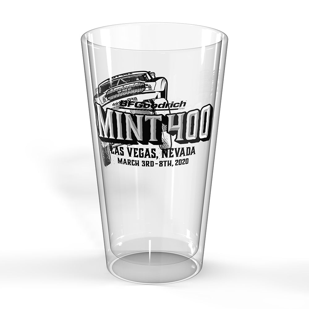 2020 Mint 400 Pint Glass