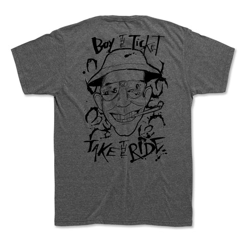 Buy the Ticket Shirt (Heather Gray)