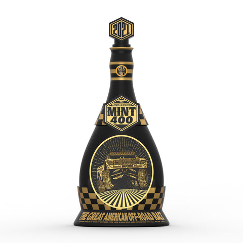 2021 Mint 400 Decanter ONLY (No City Lights Moonshine) - Gold Variant