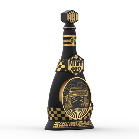 2021 Mint 400 Decanter ONLY (No City Lights Moonshine) - Gold Variant