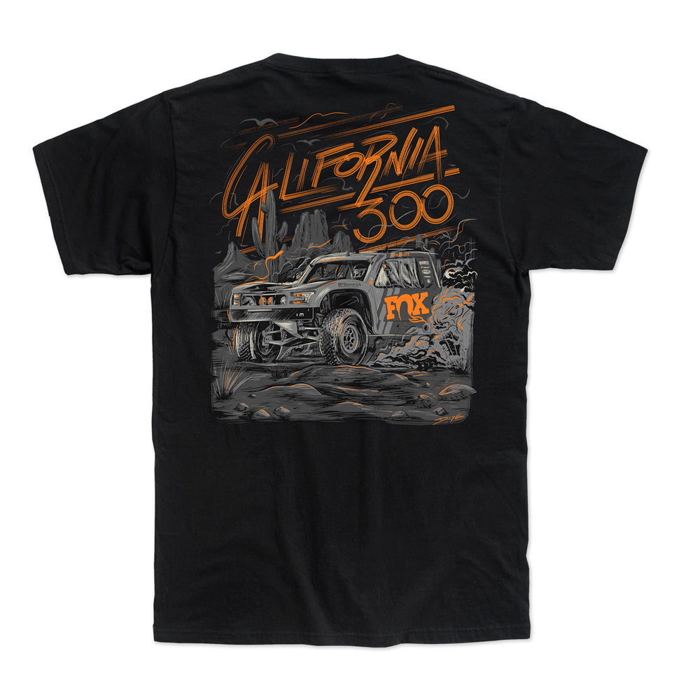 California 300 "Rough Rider" T-Shirt (Black)