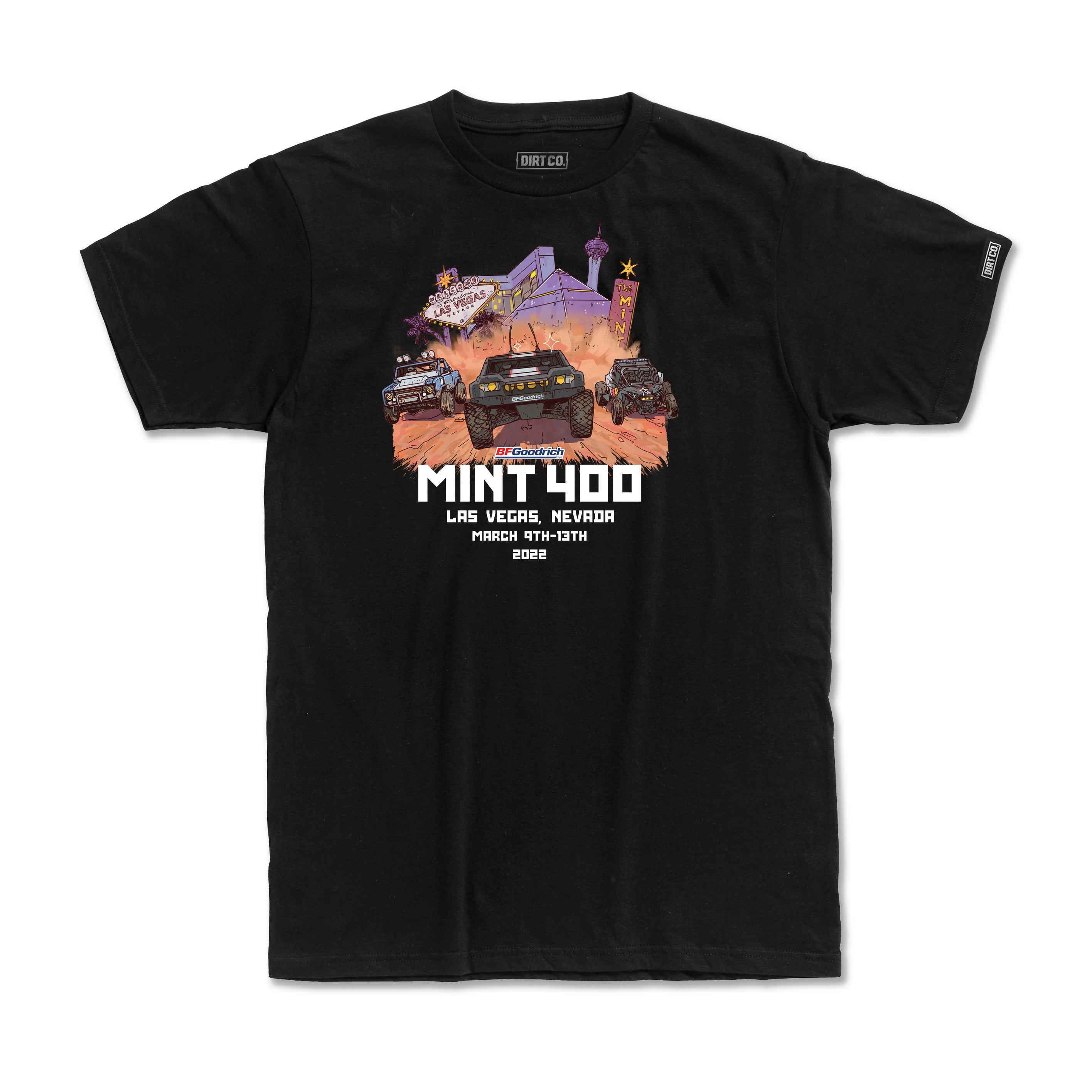2022 Mint 400 Event T-Shirt (Black)