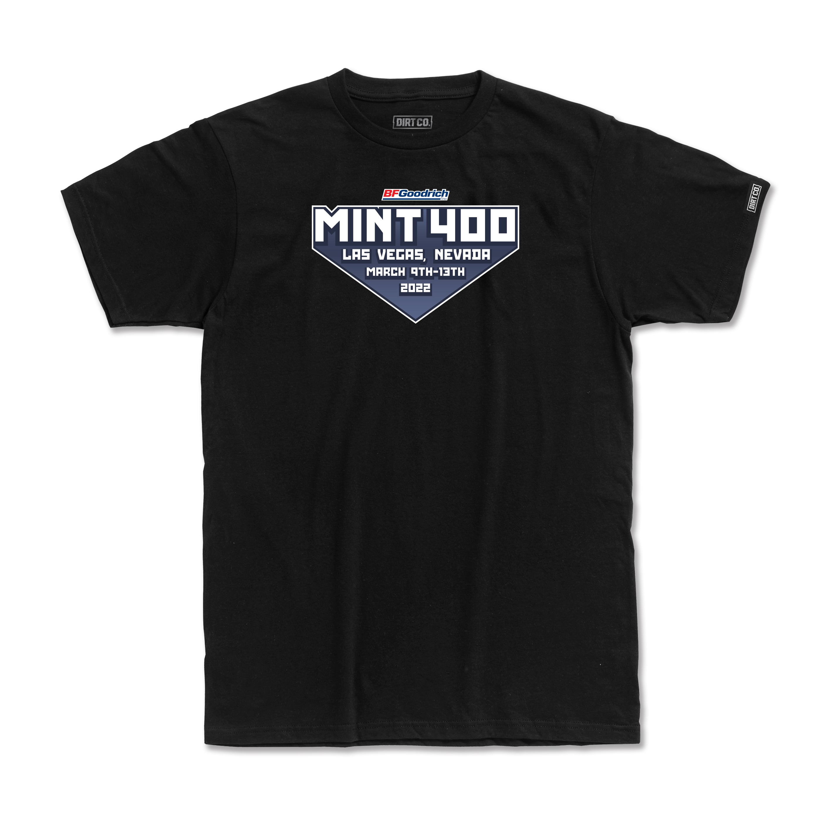 2022 Mint 400 Poster T-Shirt (Black)
