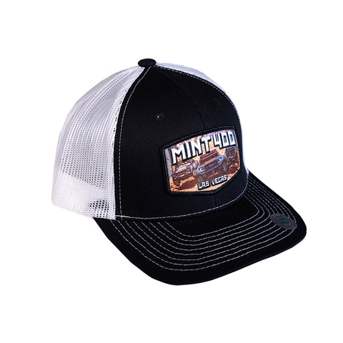 2022 Mint 400 Artwork Snap Back (Black/White)