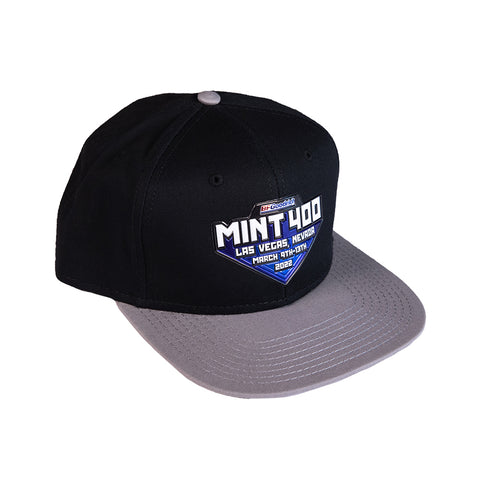 2022 Mint 400 Diamond Snap Back (Black/Grey)