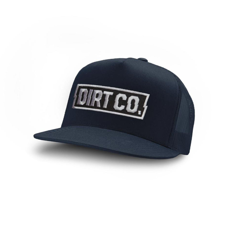 Dirt Co. Rocker Snap Back Hat (Navy)