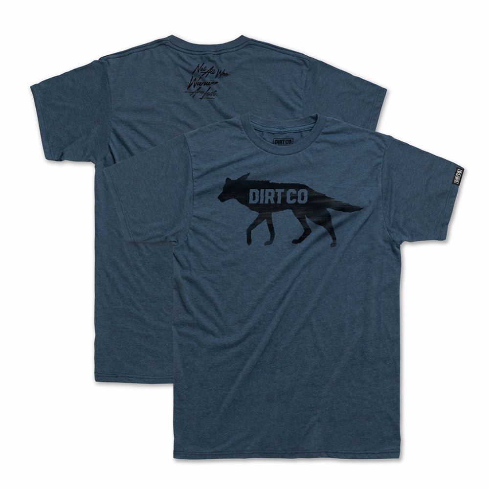 Dirt Co. Coyote T-Shirt (Heather Mid Blue)