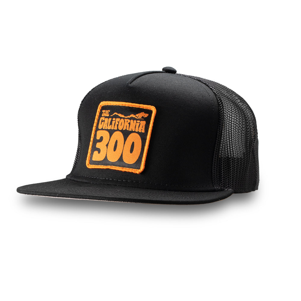 California 300 Dusty Trails Snap Back Hat (Orange/Black)