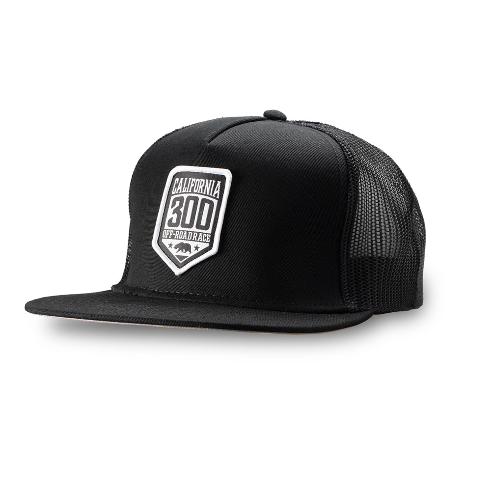 California 300 OG Logo Snap Back Hat (Black/Black)