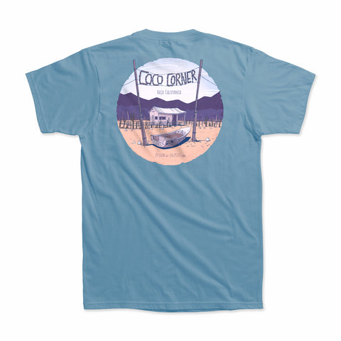 Dirt Co. Coco's Corner T-Shirt (Steel Blue)
