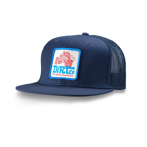 Dirt Co. "Buggy" Snap Back Hat (Navy/Navy)