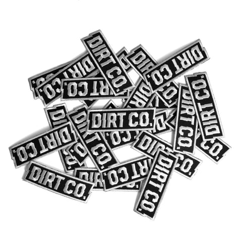 Dirt Co. "Rocker" Patch (White)