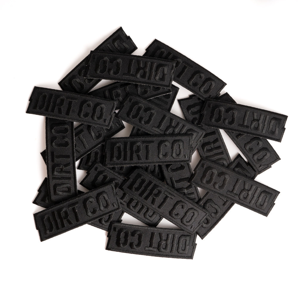 Dirt Co. "Rocker" Patch (Murdered Out)