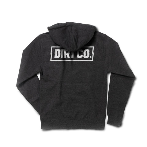 Dirt Co. Rocker Zip Hoodie Heavy Weight (Charcoal)