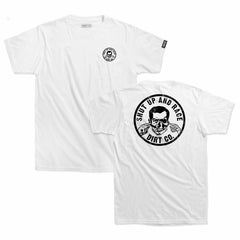 Dirt Co. "Shut Up and Race Duo" T-Shirt (White)