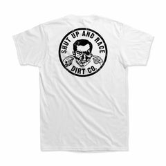 Dirt Co. "Shut Up and Race Duo" T-Shirt (White)