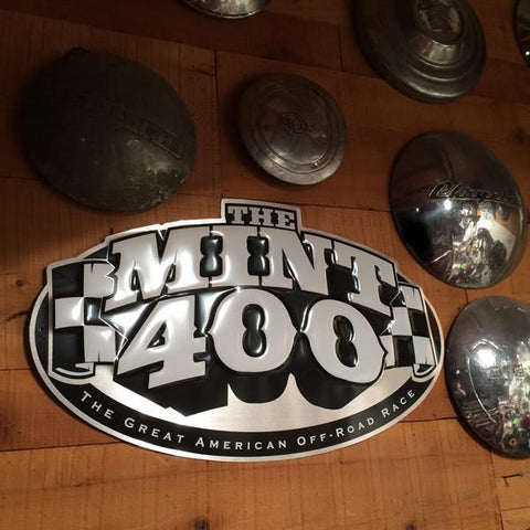 Mint 400 Logo "Aluminum" Garage Sign