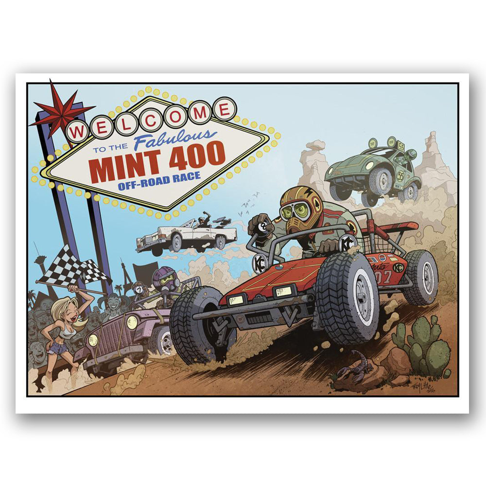 2016 Official Mint 400 Poster