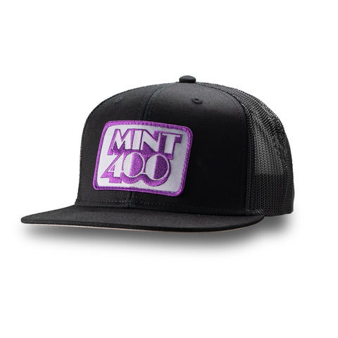 Mint 400 Vintage Snap Back Hat (Purple/Black)