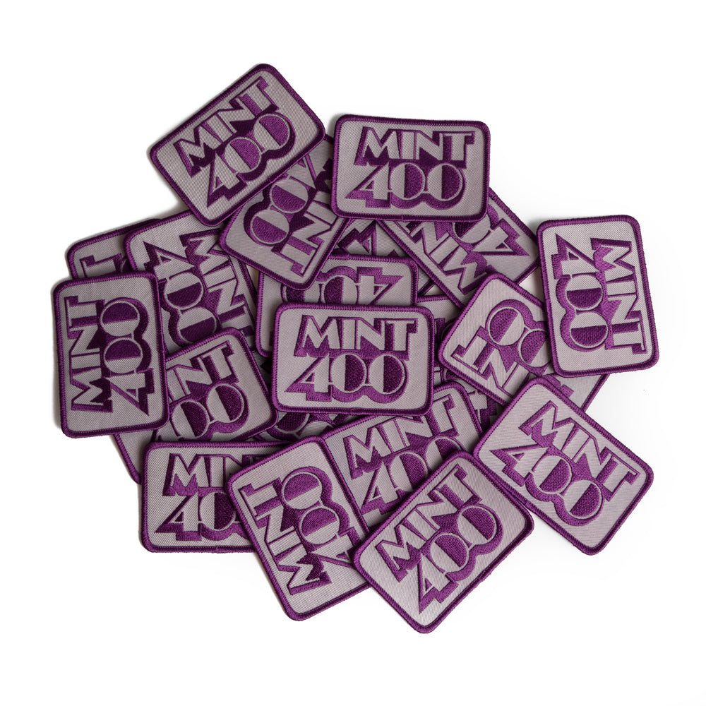 Mint 400 "Vintage" Patch (Purple)